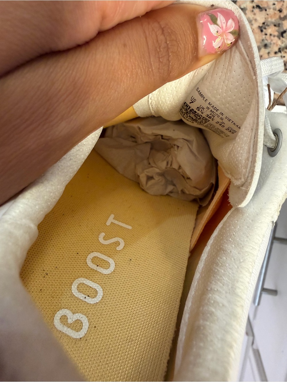 adidas Women's White & Cream Athletic Lace-Up Shoes - Picture 6 of 7